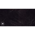 Dark black marble texture with white veins and a white framed logo in the bottom-left corner (pg).