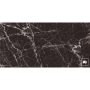 Piso porcelánico rectificado color negro formato 60x120, modelo Maurice