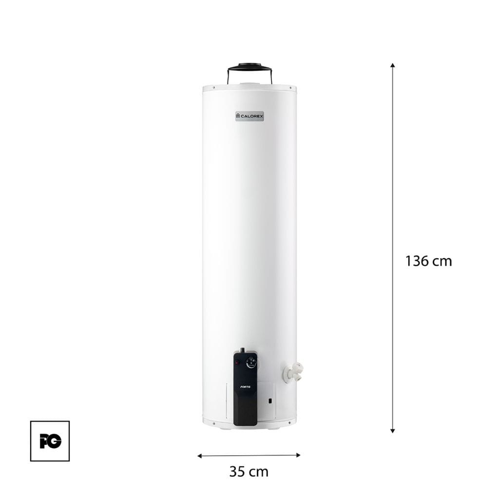 Boiler de depósito Fortis de gas LP para 2 servicio. - Imagen 2