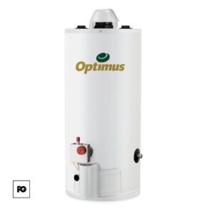 Boiler Optimus de gas LP para 1 servicio.
