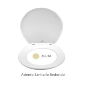 Asiento Redondo Abierto Marfil