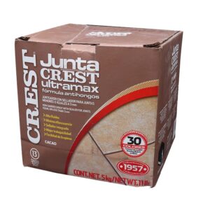 Adhesivo Juntacrest Ultramax Cacao 5 Kg