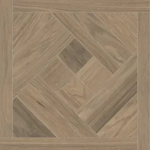 Piso cerámico color roble formato 60x60, modelo Caledonia.