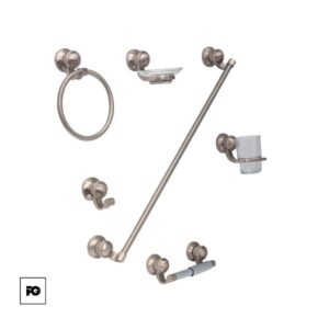 Juego de accesorios para baño, modelo JE-23S.