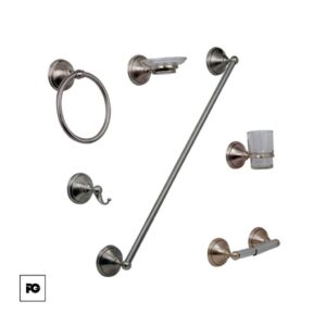 Juego de accesorios para baño, modelo JE-32C.