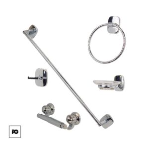 Juego de accesorios para baño, modelo JE-90C.