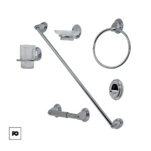 Juego de accesorios para baño, modelo JE-94C.