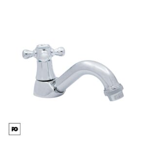 Llave para lavabo con maneral de cruceta, modelo 16-RC.