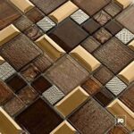 Malla decorativa galicia de vidrio y acero inoxidable 30 x 30 cm-tiles-2-ok | Plomería García