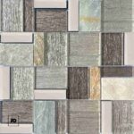 Malla decorativa hardy de vidrio y mármol 30 x 30 cm-tiles-ok | Plomería García