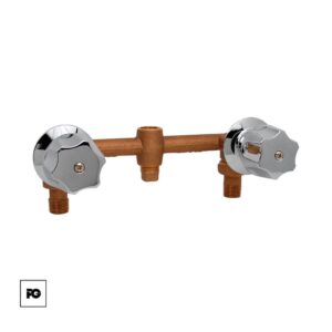 Mezcladora con manerales para regadera, modelo 36-I.