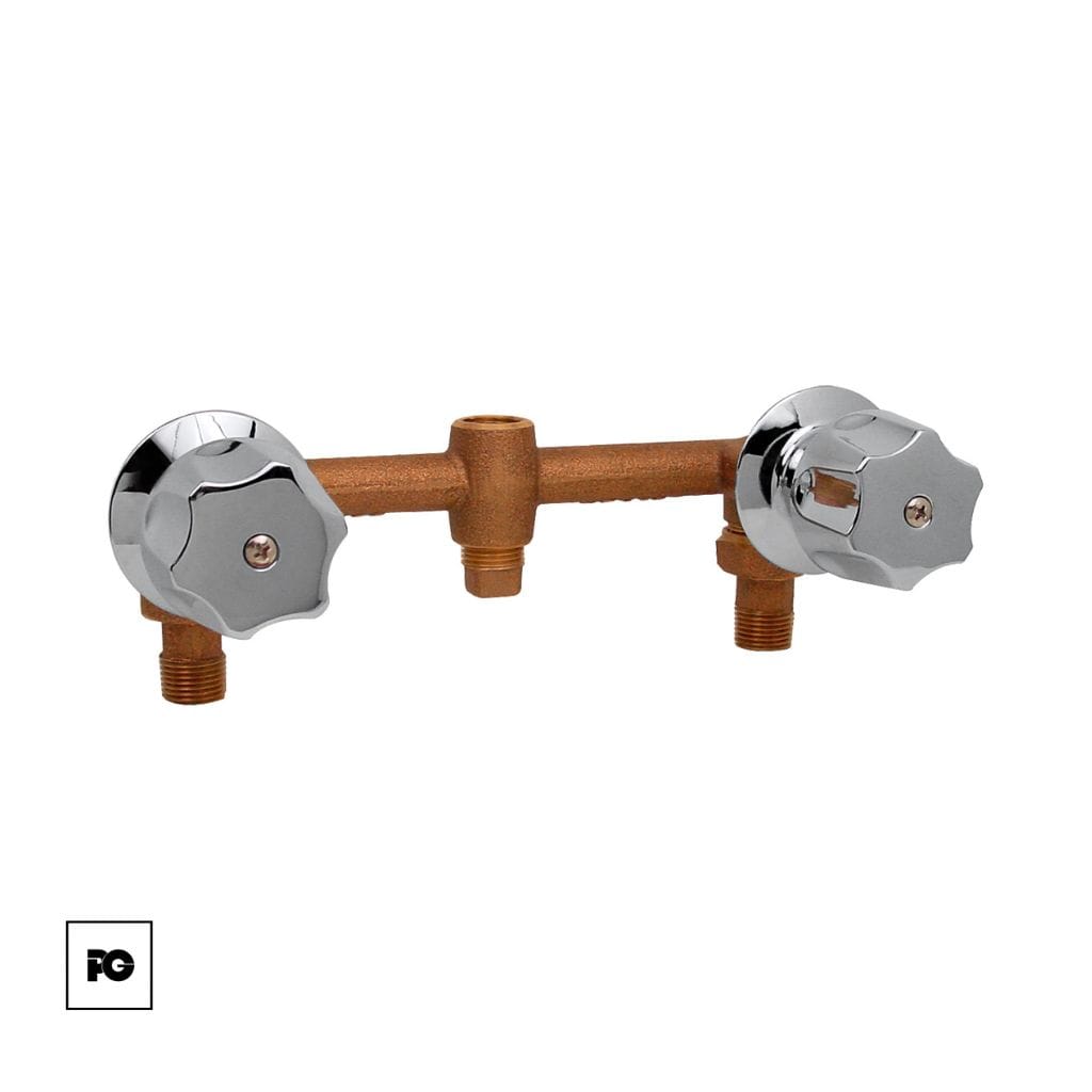 Mezcladora con manerales para regadera, modelo 36-I.