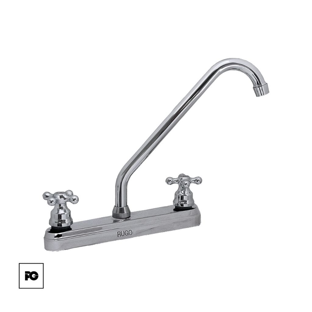 Mezcladora para cocina con manerales cruceta, modelo 8-CR.