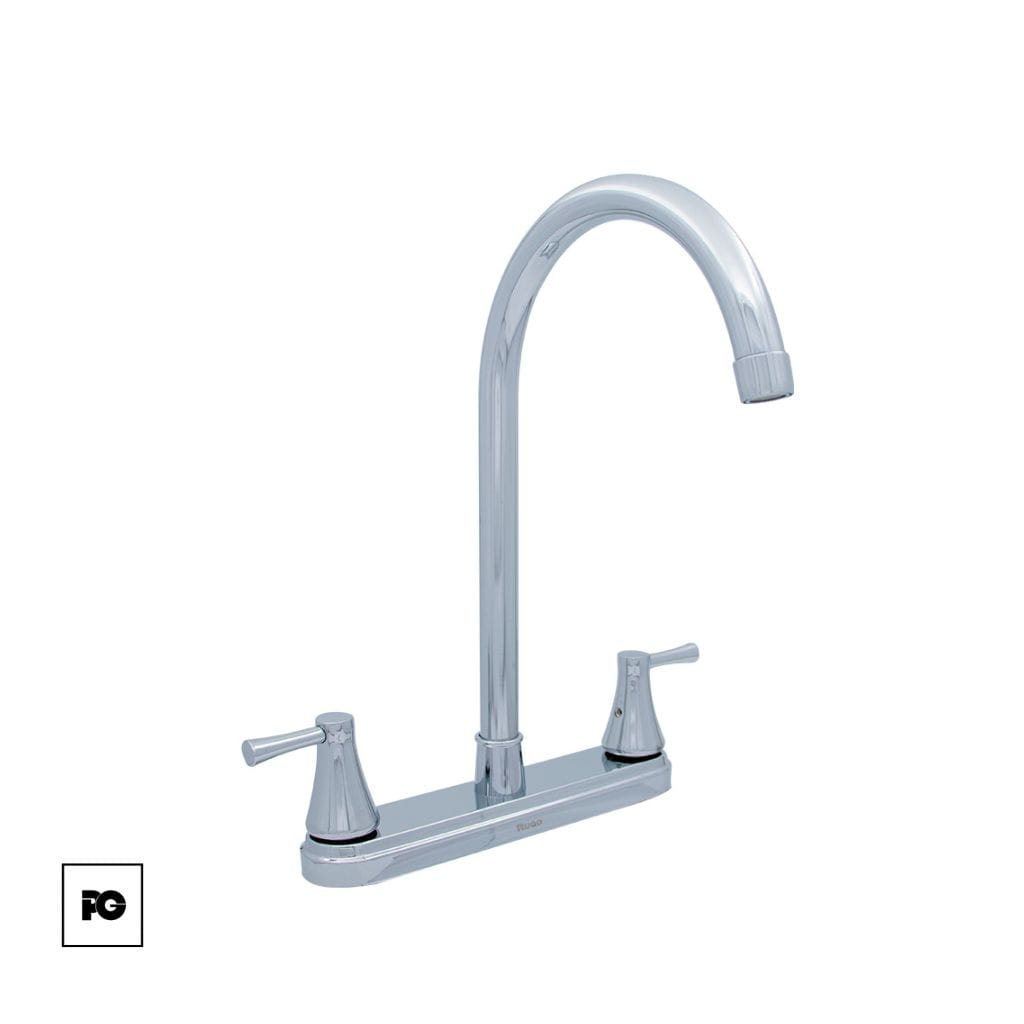 Mezcladora para cocina de palanca modelo 8-RP.