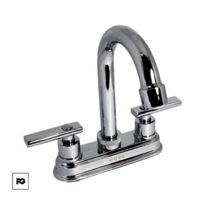 Mezcladora para lavabo con manerales Danubio, modelo 24-ID.