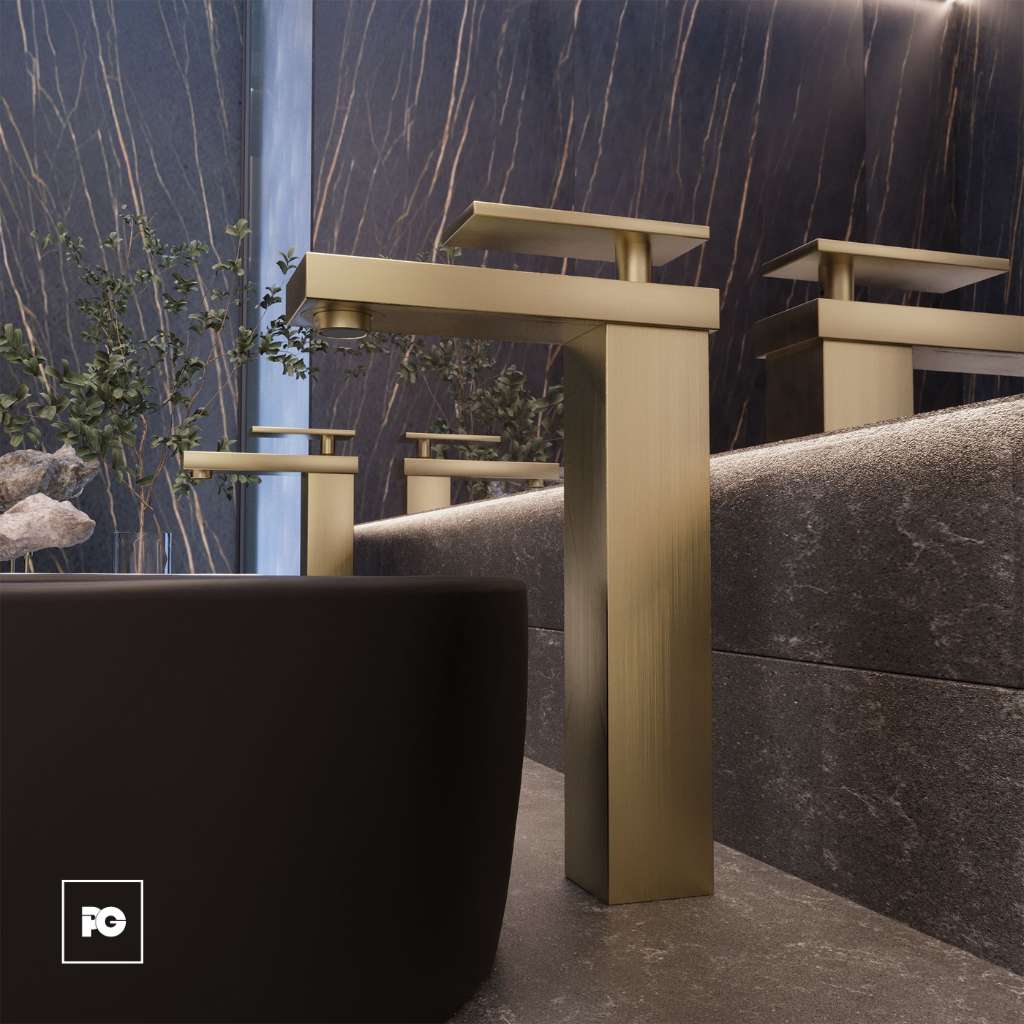 Monomando alto para lavabo Máxima Duna. - Imagen 2