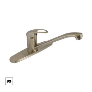 Monomando para cocina satinado, modelo 7-MS.
