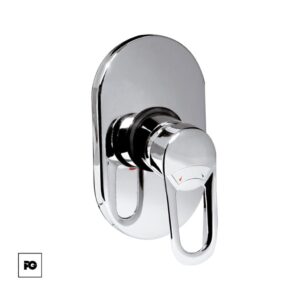 Monomando ovalado para regadera, modelo 34-MCO.