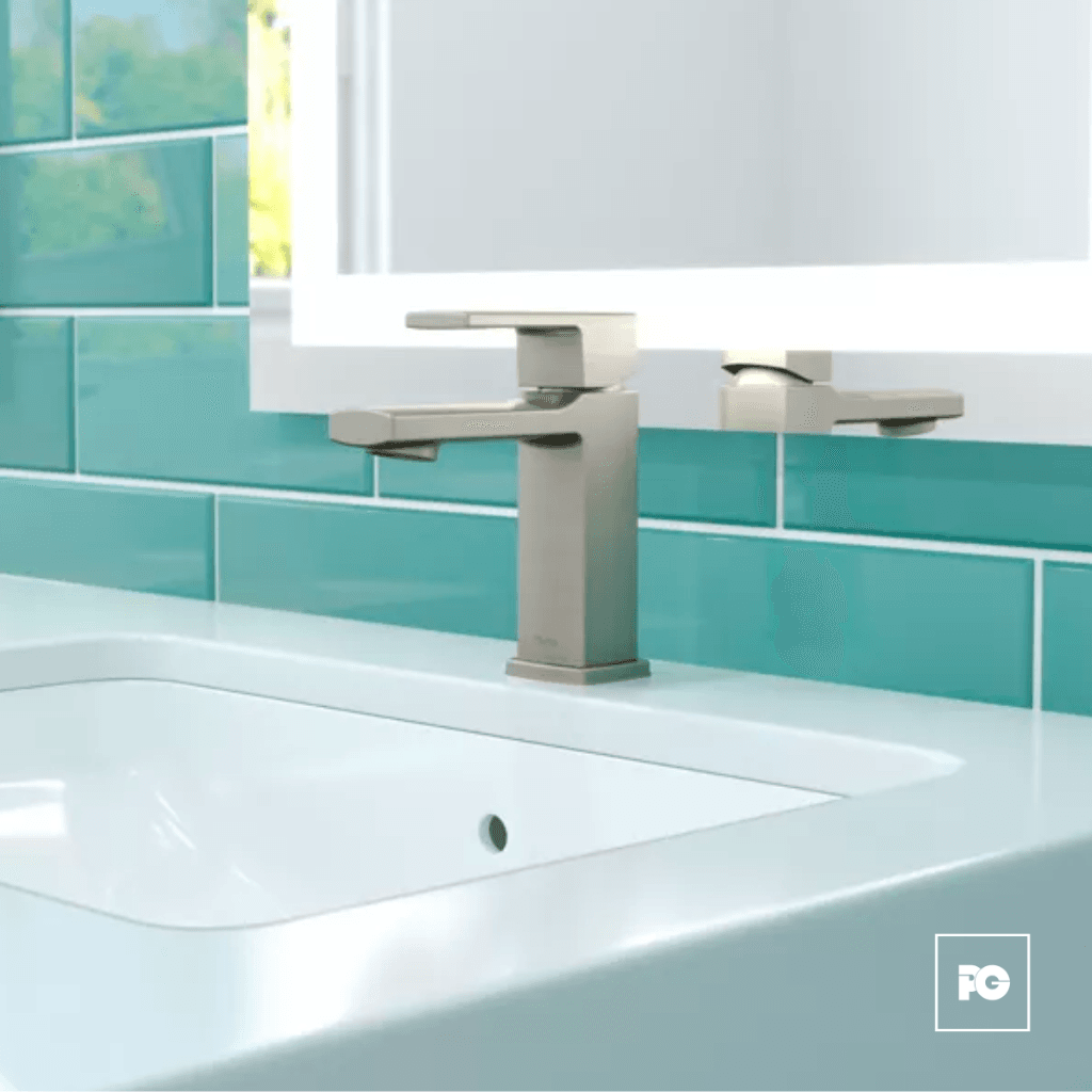 Monomando para lavabo de acero inoxidable, modelo Deckard - Imagen 2