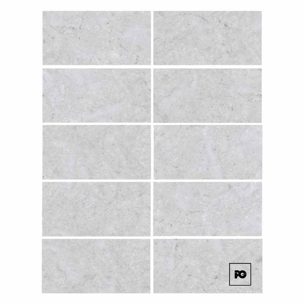 Piso cerámico color gris formato 60X120, modelo Lumberton. - Imagen 3
