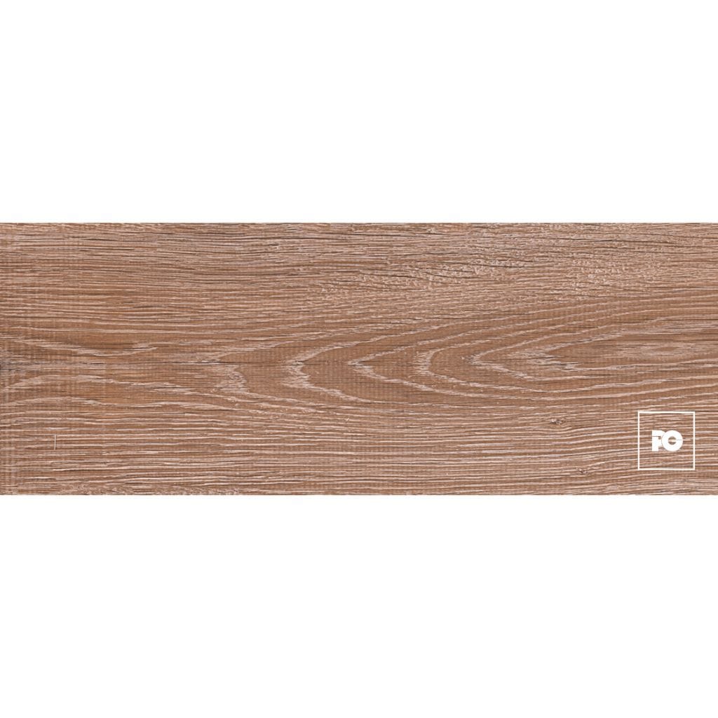Piso cerámico color caoba formato 22x60, modelo Tapalpa.