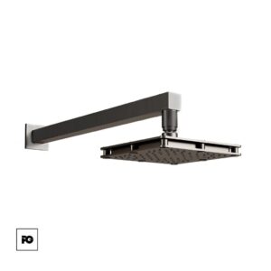 Regadera Plato ancho 6" tecnología Aireavex Titanium.