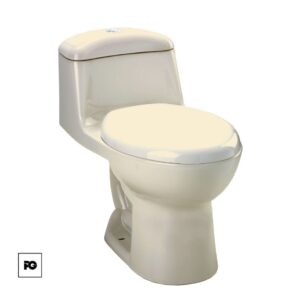 Sanitario One Piece hueso modelo Smart.