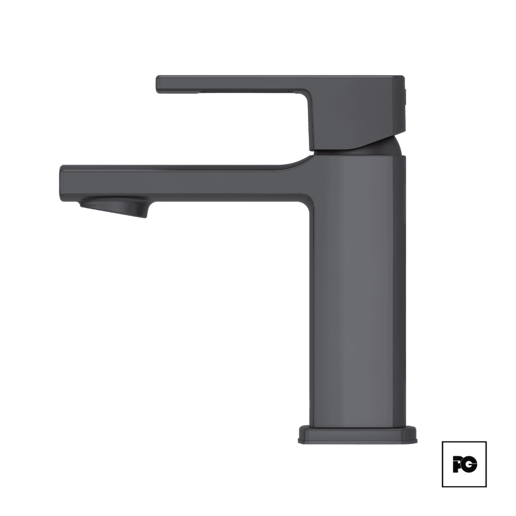 Monomando para lavabo, modelo Deckard negro - Imagen 3
