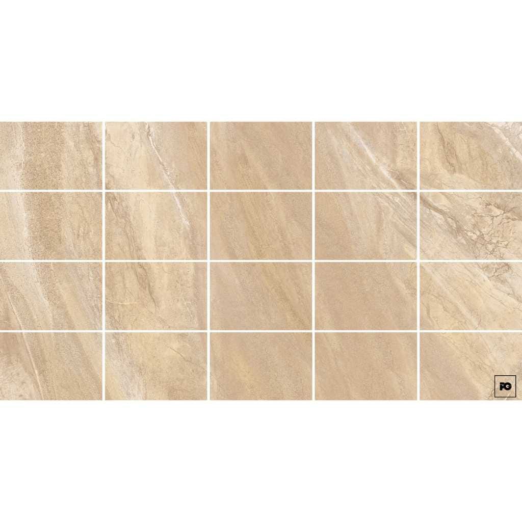 Azulejo cerámico color beige oscuro formato 25x40, modelo Constanti. - Imagen 2