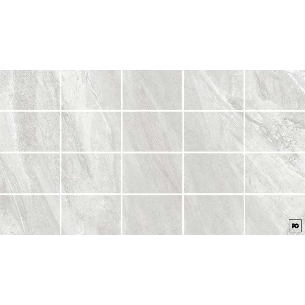 Azulejo cerámico color gris claro formato 25x40, modelo Constanti. - Imagen 3