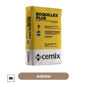 Emboquillador con arena reforzado de 10 kg. color adobe.