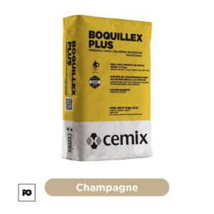 Emboquillador con arena reforzado de 10 kg. color champagne.