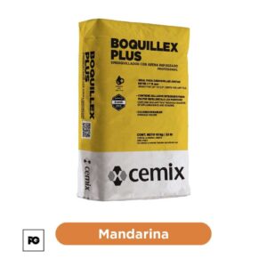 Emboquillador con arena reforzado de 10 kg. color mandarina.
