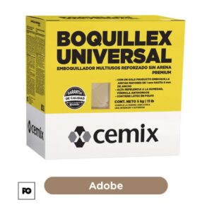 Emboquillador multiusos reforzado de 5 kg. color adobe.
