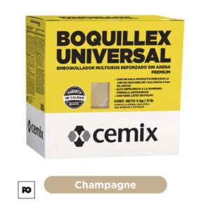 Emboquillador multiusos reforzado de 5 kg. color champagne.