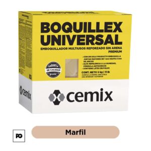 Emboquillador multiusos reforzado de 5 kg. color marfil.