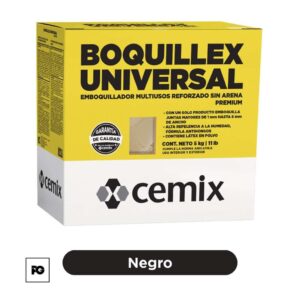 Emboquillador multiusos reforzado de 5 kg. color negro.