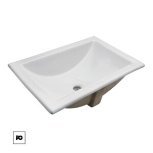Lavabo para baño blanco modelo Marcus.