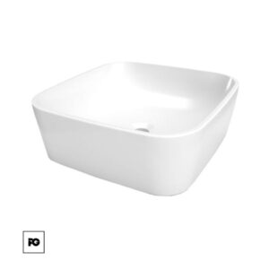 Lavabo de sobreponer blanco Santorini.