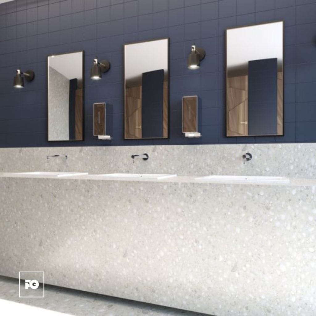 Llave de lavabo economizadora a pared. - Imagen 2