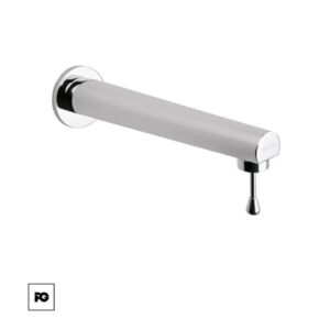 Llave de lavabo economizadora a pared.