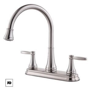 Mezcladora para Cocina de Acero Inoxidable Glenfield de 8 Pulgadas.