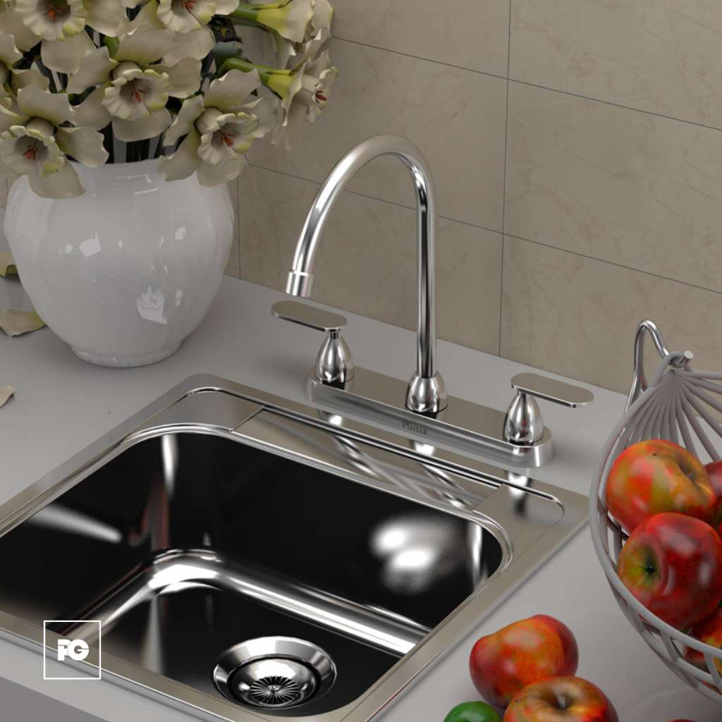 Mezcladora para cocina, modelo Maia cromo. - Imagen 2
