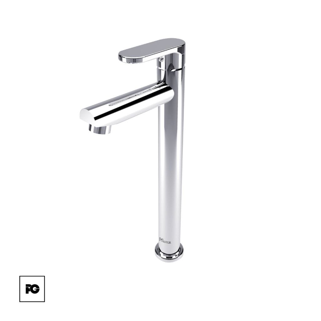 Monomando Alto para Lavabo Cromado Maia.