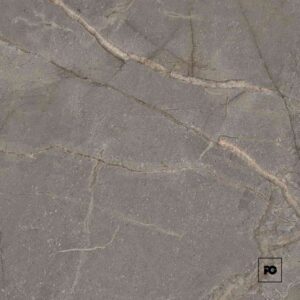 Piso cerámico color gris formato 60x60, modelo Piedra Alpe.