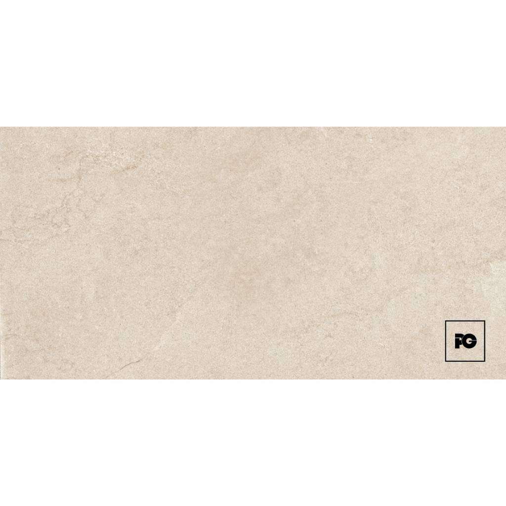 Piso cerámico color avorio formato 60x120, modelo Piedra Crater