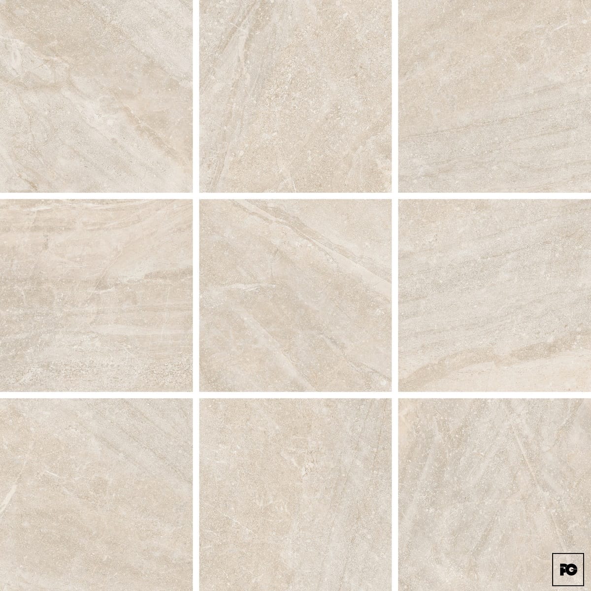 Piso cerámico color beige formato 55x55, modelo Senoia. - Imagen 3