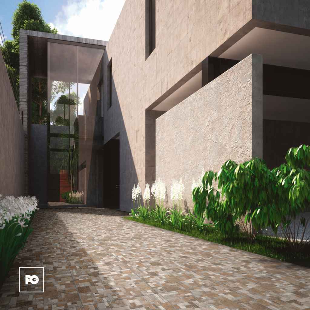 Piso cerámico color café formato 55x55, modelo Morella. - Imagen 2