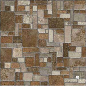 Piso cerámico color café formato 55x55, modelo Morella.