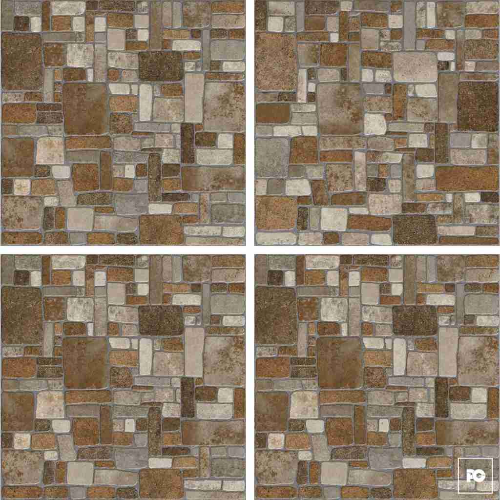 Piso cerámico color café formato 55x55, modelo Morella. - Imagen 3
